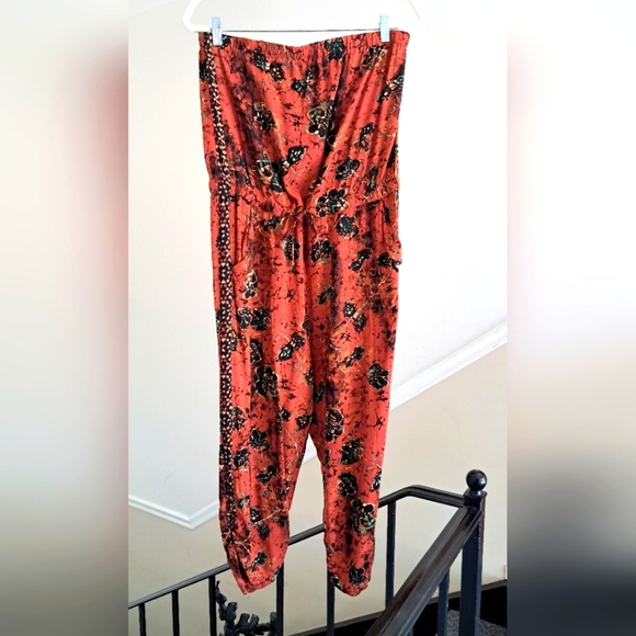 Multi Print Jumpsuit - Picture 1 of 9